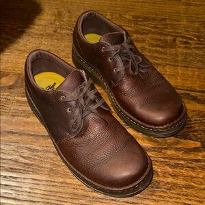 Dr. Martens Dark Brown Leather Oxfords